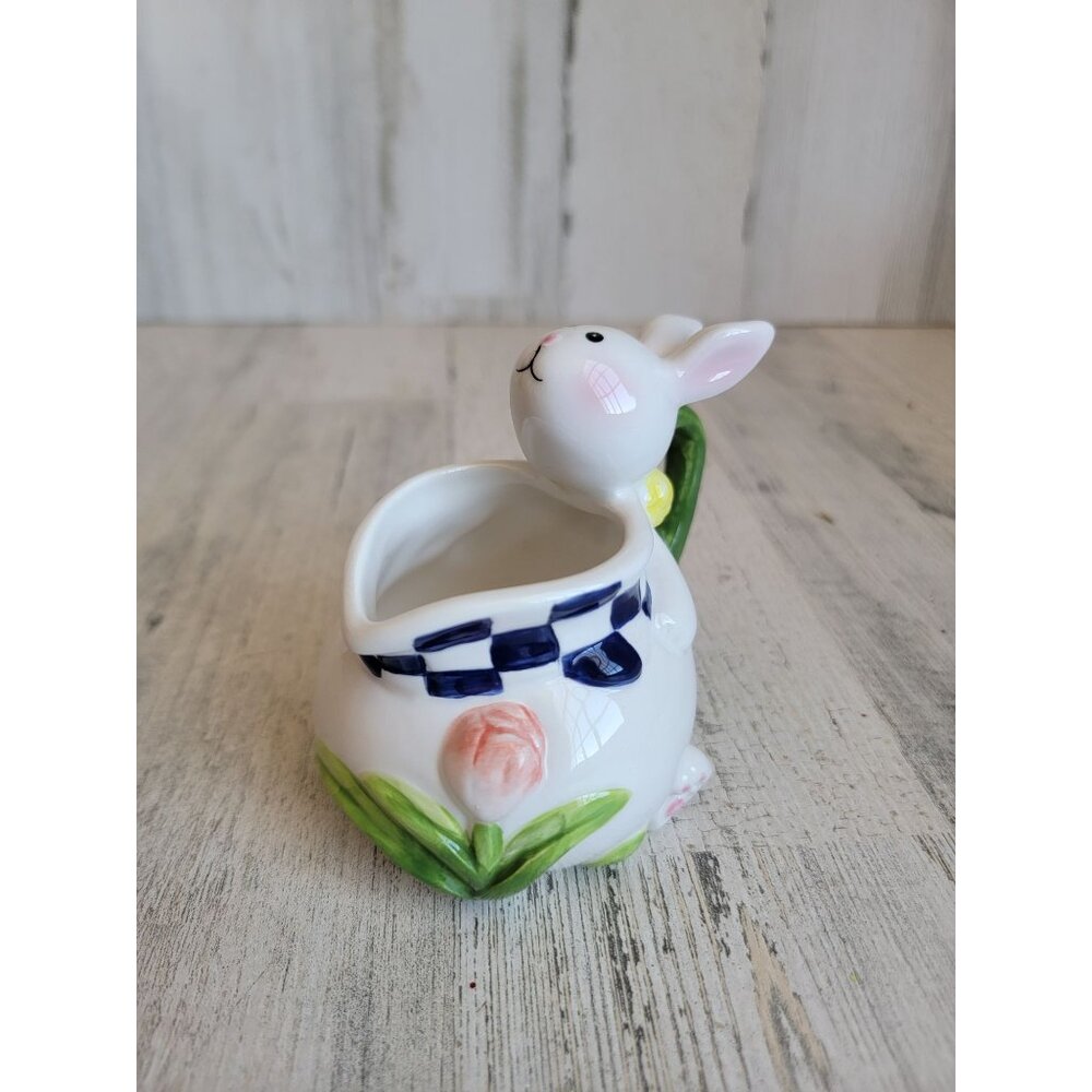 Vintage Mercuries Rabbit tea creamer pot bunny easter‎